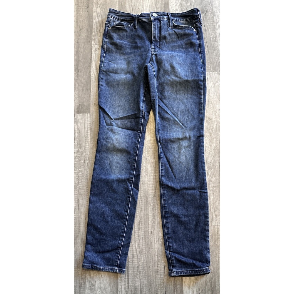 Athleta Jeans Size 4‎ Sculptek Skinny Stretch Blue Wash    MRSP $118